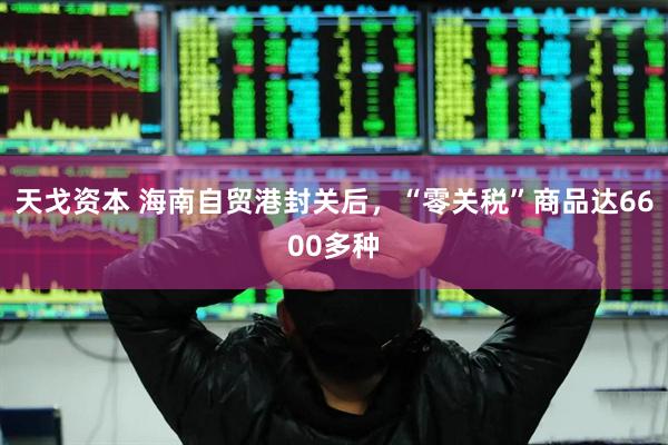 天戈资本 海南自贸港封关后，“零关税”商品达6600多种